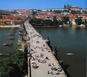 Charles Bridge and Prague Castle