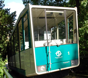 Petř&iacute;n Funicular in Prague