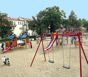 Children's Playground at Petř&iacute;n in Prague